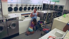 Laundry basket sex with the amazing Dillion Harper Thumb