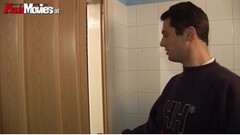 German milf masturbates in the bathroom Thumb