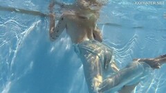 Dreamy Finnish Blonde Tattooed Pornstar Mimi Underwater Thumb