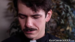 My immoral sins get cleaned from through priest Jonah Wheelers blessed cum Thumb