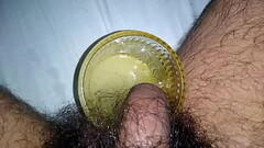 Pissing after having cummed inwardly Thumb