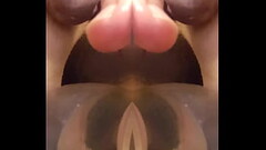 MIRRanuz-14 20240723  DP My Anus with Two 8 inch Dildos ORGASM inside my Ass Thumb